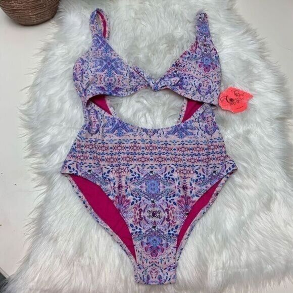 Coral by Apollo Swimwear One Piece Swimsuit sz M NEW​ #A717 - Picture 1 of 12